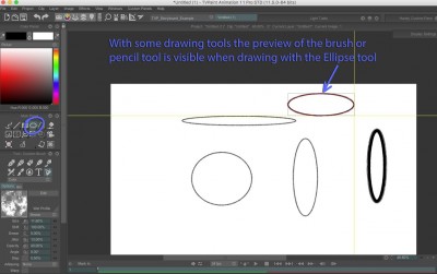 preview of brush is visible with Ellipse tool.jpg